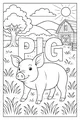 Morning on the Happy Pig Farm