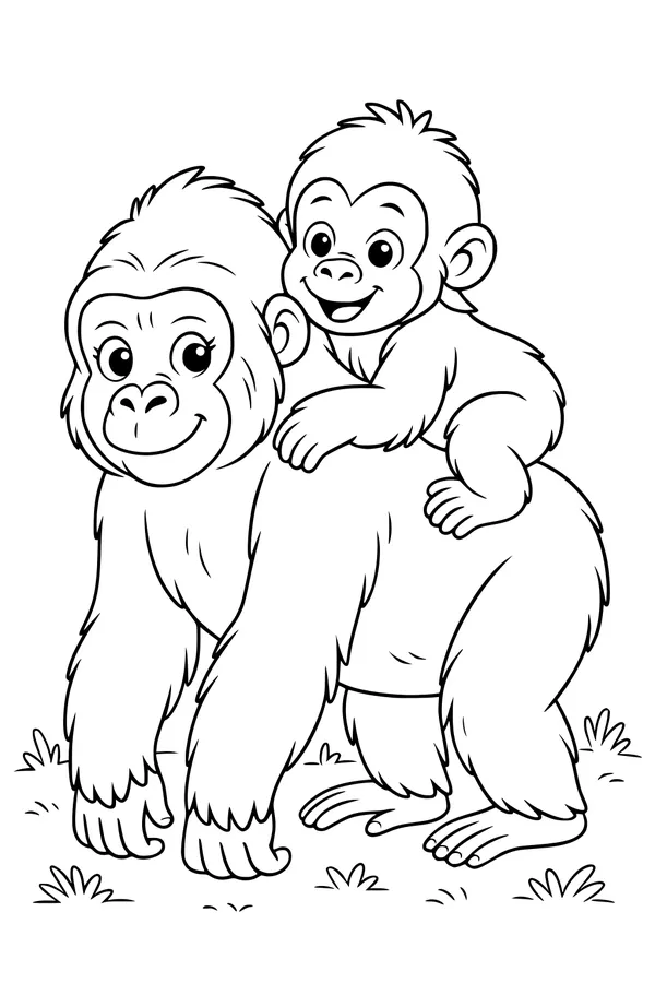 Big Gorilla, Little Rider