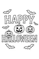 Pumpkin Grins and Fluttering Bats