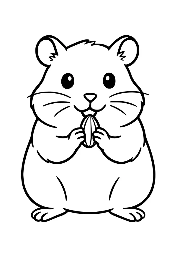 Munching Hamster’s Big Snack Moment