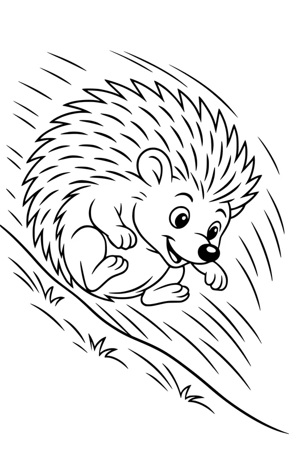 Hedgehog’s Rolling Hill Race