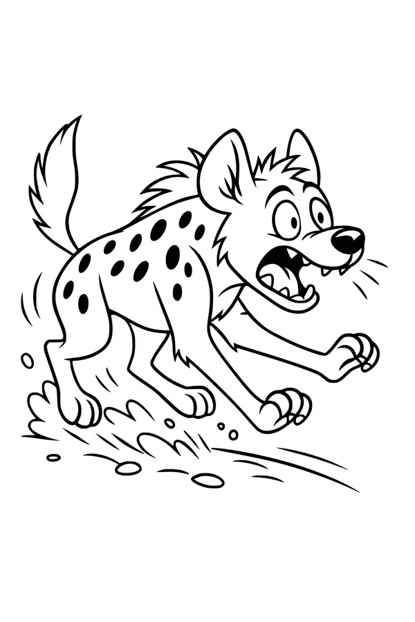 Spots and Sprints: The Laughing Hyena