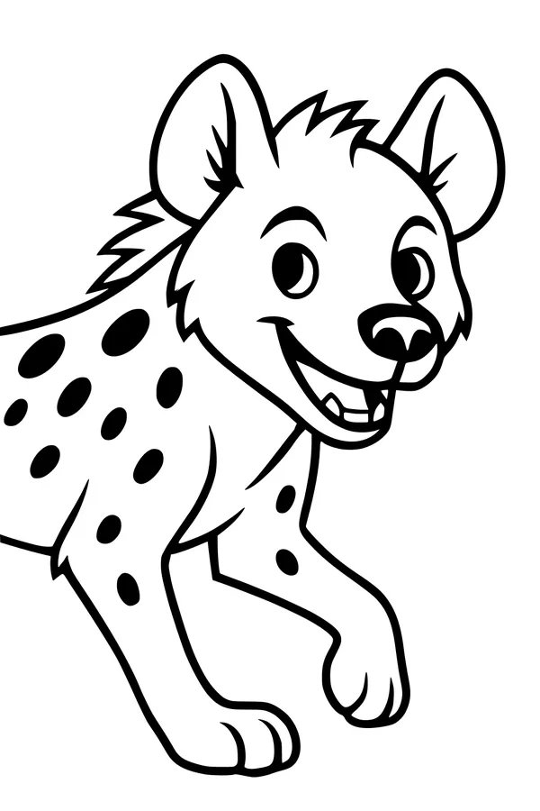 Spotted Friend With a Big Happy Grin