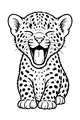 Giggles of the Spotted Leopard Cub