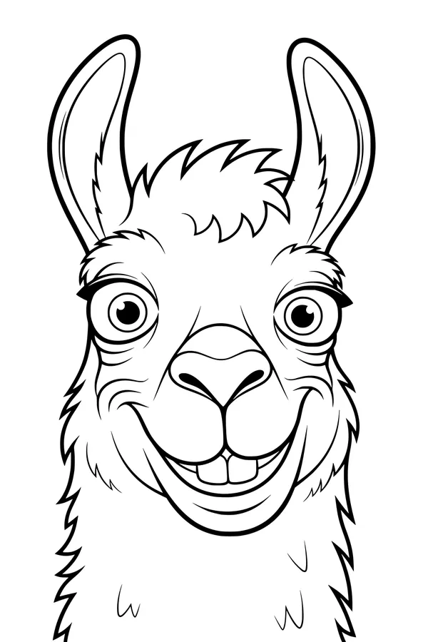Lenny the Llama’s Big Happy Grin