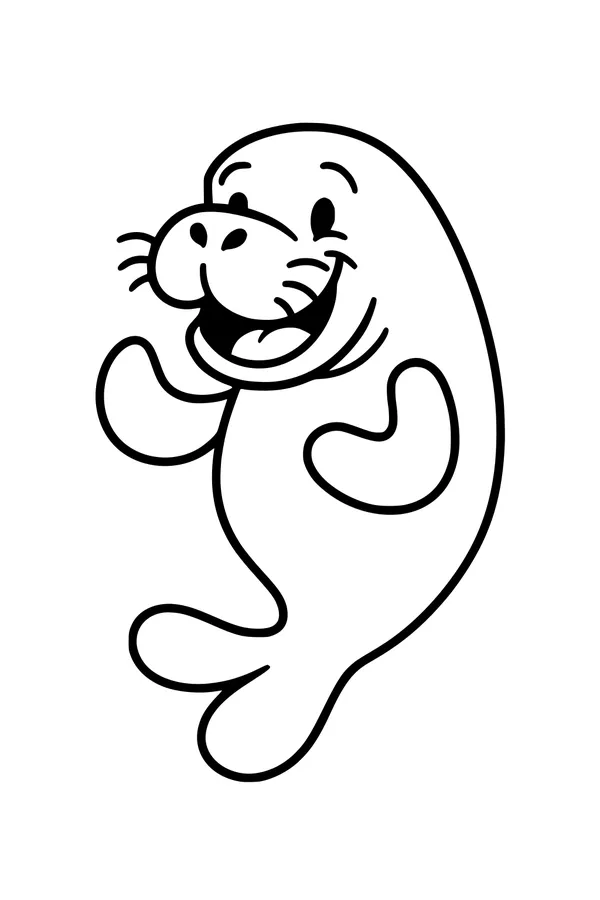 Big Smiles from Manny the Manatee