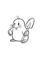 Milo the Happy Mole Starts Digging