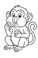 Snack Time for Cheeky Little Monkey