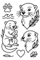 Otter Smiles and Fishy Hugs
