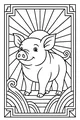 Sunrise Surprise with Penny the Pig