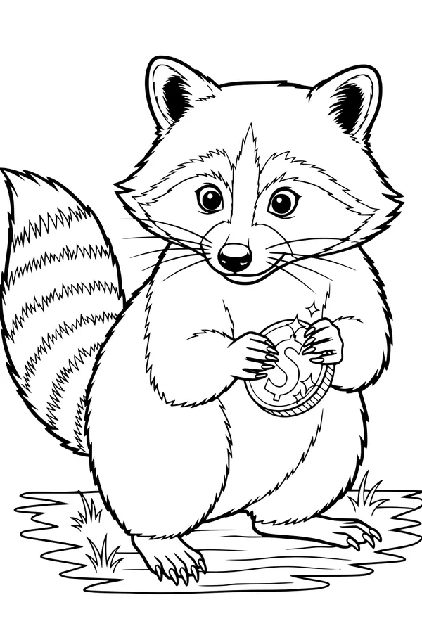 Rascal Raccoon and the Big Coin