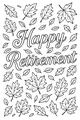 Happy Retirement Leaf Parade