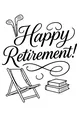 Sunny Retirement: Chair, Clubs, Books