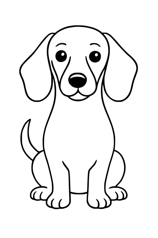 Sunny Pup with Floppy Ears