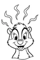Smiling Skunk Surprise