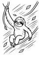 Sammy the Sloth Swings in the Breeze