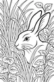 Hare in the Tall Green Meadow