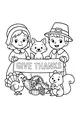 Harvest Friends Give Thanks