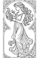 Harvest Lady with Cornucopia