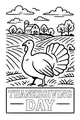 Harvest Turkey by the Barn