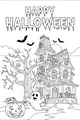 Ghost Greeting at the Haunted House