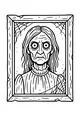 Lady in the Haunted Frame