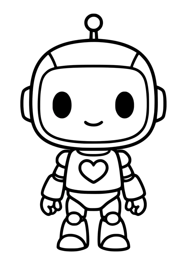 Heart-Powered Little Robot