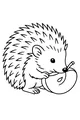 Little Hedgehog’s Apple Snack