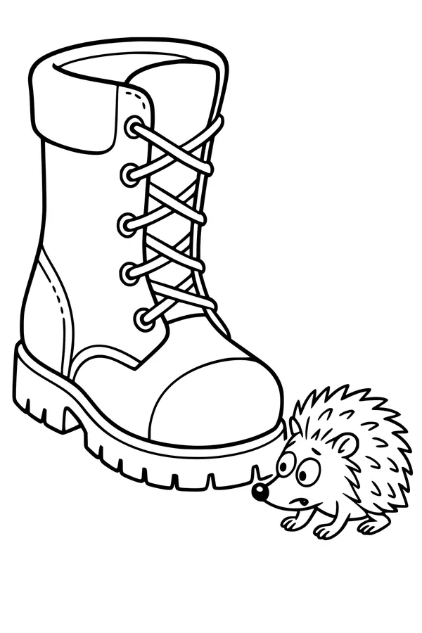 Tiny Explorer Meets a Giant Boot