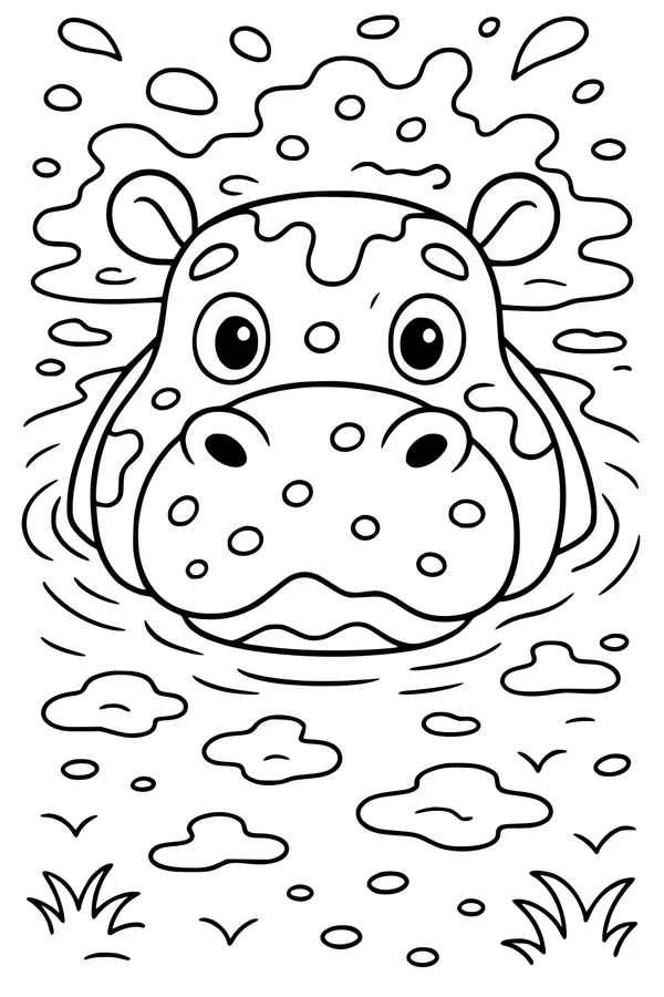 Muddy Splash with Mister Hippo