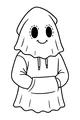 Cozy Hoodie Ghost Grins
