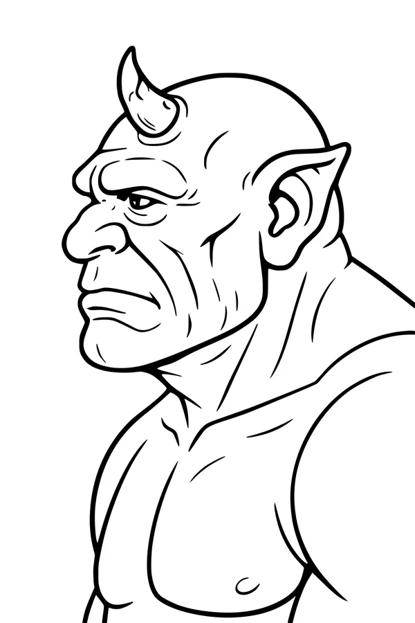 The Thinking Horned Ogre