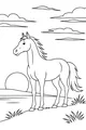 Sunny Meadows and a Gentle Horse