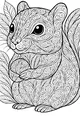 Swirly-Furred Forest Chipmunk Delight