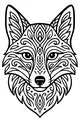 Mystic Forest Fox Face