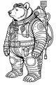 Bruno Bear’s Big Space Suit