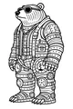 The Bear with Gadgets and Goggles