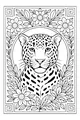 Jaguar Prince in a Garden of Flowers