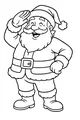 Santa Gives a Jolly Salute