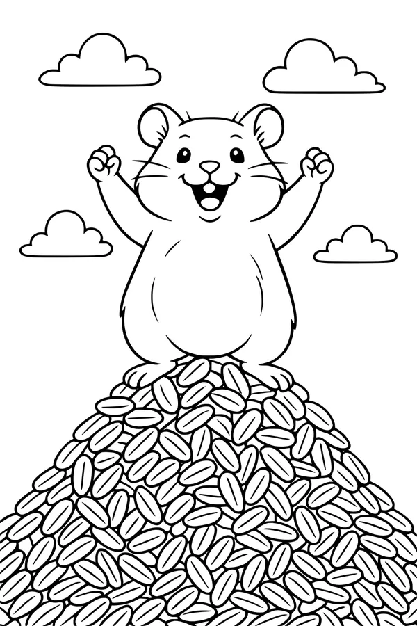 Hammy’s Mighty Seed Mountain