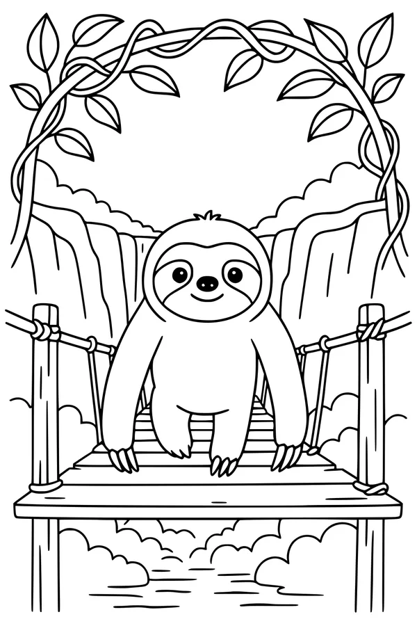 Sammy the Sloth’s Jungle Bridge Stroll
