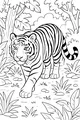 Stripey Explorer of the Jungle Trail