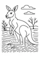 Bouncy Friend in the Sunny Outback