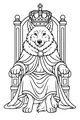 King Wolf on the High Throne