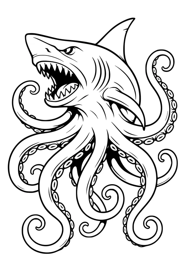 Riptide Tentacle Shark