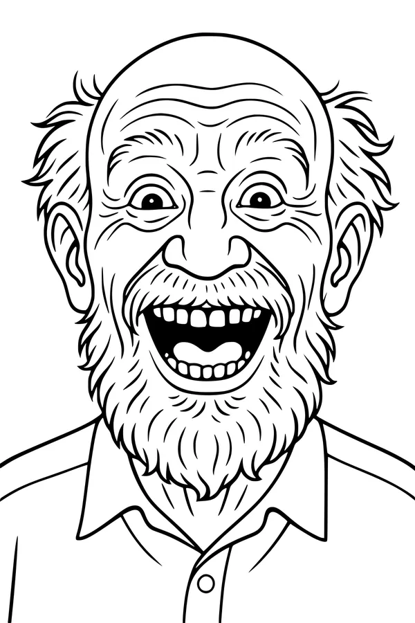 Grandpa's Big Laugh