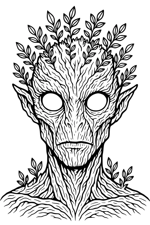Leafy Visitor from Space