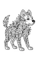 The Leafy Hyena Walks in the Sun