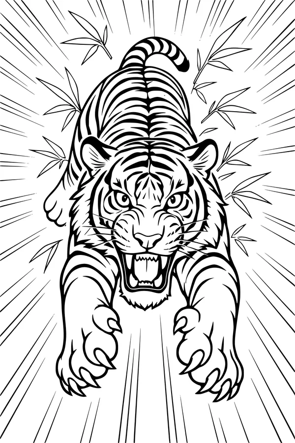 Leap of the Jungle King