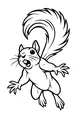 Mr. Nutters Leaps Through the Trees